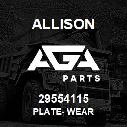 29554115 Allison PLATE- WEAR | AGA Parts