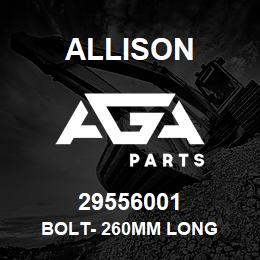 29556001 Allison BOLT- 260mm long | AGA Parts