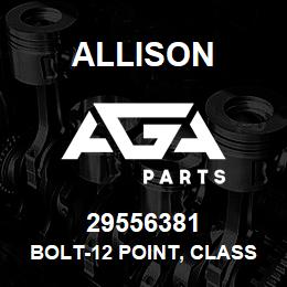 29556381 Allison BOLT-12 POINT, CLASS 10.9 | AGA Parts