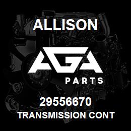 29556670 Allison TRANSMISSION CONT | AGA Parts