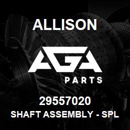 29557020 Allison Shaft Assembly - Splitter, Out | AGA Parts