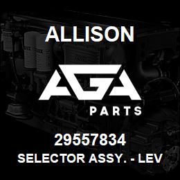 29557834 Allison SELECTOR ASSY. - LEVER, BUMP, | AGA Parts