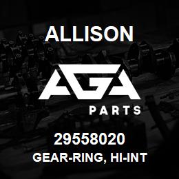 29558020 Allison GEAR-RING, HI-INT | AGA Parts