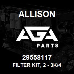 29558117 Allison FILTER KIT, 2 - 3K/4K | AGA Parts