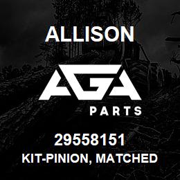 29558151 Allison KIT-PINION, MATCHED SET(5) | AGA Parts