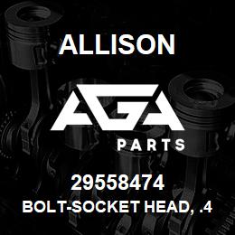 29558474 Allison BOLT-SOCKET HEAD, .4375-14 UNC | AGA Parts