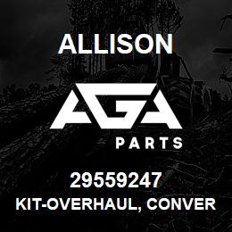 29559247 Allison KIT-OVERHAUL, CONVERSION, 9823 | AGA Parts