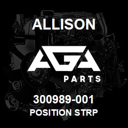 300989-001 Allison POSITION STRP | AGA Parts