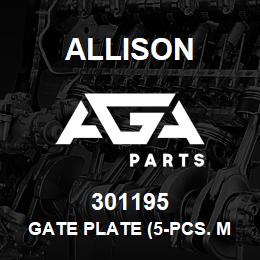 301195 Allison GATE PLATE (5-PCS. MIN.) | AGA Parts