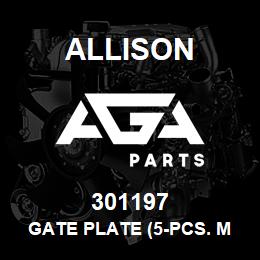 301197 Allison GATE PLATE (5-PCS. MIN) | AGA Parts