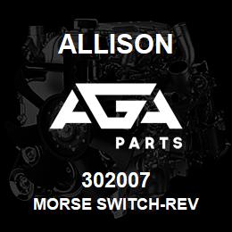 302007 Allison MORSE SWITCH-REV | AGA Parts