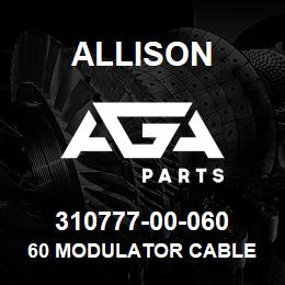 310777-00-060 Allison 60 MODULATOR CABLE | AGA Parts