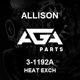 3-1192A Allison HEAT EXCH | AGA Parts