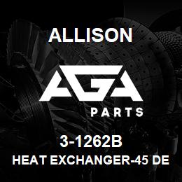 3-1262B Allison HEAT EXCHANGER-45 DEG. | AGA Parts