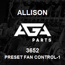 3652 Allison PRESET FAN CONTROL-185 DEG. | AGA Parts