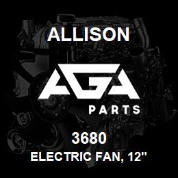 3680 Allison ELECTRIC FAN, 12 | AGA Parts