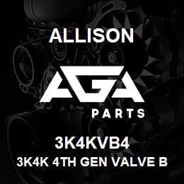 3K4KVB4 Allison 3K4K 4TH GEN VALVE BODY ASSM | AGA Parts