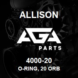 4000-20 Allison O-RING, 20 ORB | AGA Parts