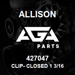 427047 Allison CLIP- CLOSED 1 3/16 DIA | AGA Parts