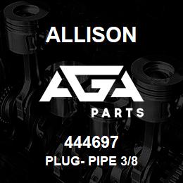 444697 Allison PLUG- PIPE 3/8 | AGA Parts