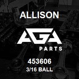 453606 Allison 3/16 BALL | AGA Parts