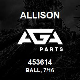 453614 Allison BALL, 7/16 | AGA Parts