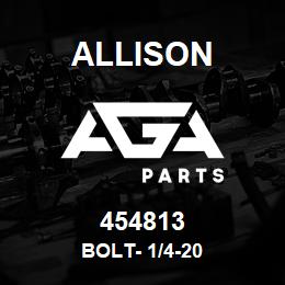 454813 Allison BOLT- 1/4-20 | AGA Parts