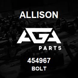 454967 Allison BOLT | AGA Parts