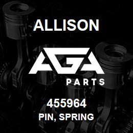 455964 Allison PIN, SPRING | AGA Parts