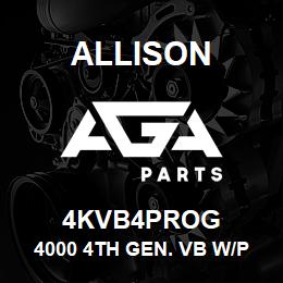 4KVB4PROG Allison 4000 4TH GEN. VB W/PROGNOSTICS | AGA Parts