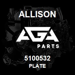 5100532 Allison PLATE | AGA Parts