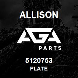 5120753 Allison PLATE | AGA Parts