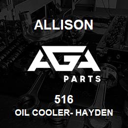 516 Allison OIL COOLER- HAYDEN | AGA Parts