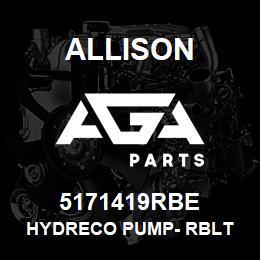 5171419RBE Allison HYDRECO PUMP- RBLT | AGA Parts