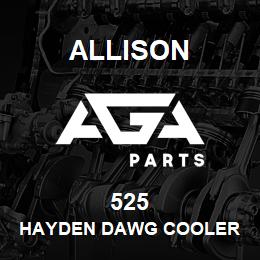 525 Allison HAYDEN DAWG COOLER | AGA Parts