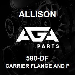 580-DF Allison CARRIER FLANGE AND PINS, FRONT | AGA Parts