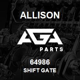 64986 Allison SHIFT GATE | AGA Parts