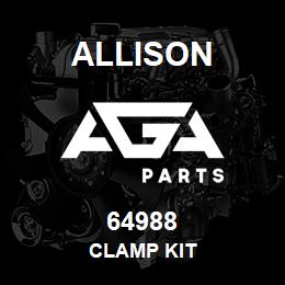 64988 Allison CLAMP KIT | AGA Parts