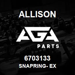 6703133 Allison SNAPRING- EX | AGA Parts