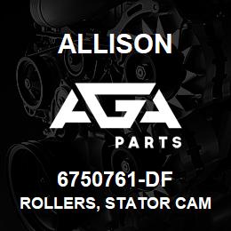 6750761-DF Allison ROLLERS, STATOR CAM - TC SERIES | AGA Parts