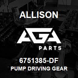 6751385-DF Allison PUMP DRIVING GEAR | AGA Parts