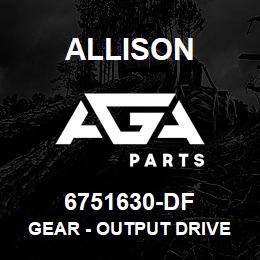 6751630-DF Allison GEAR - OUTPUT DRIVE | AGA Parts