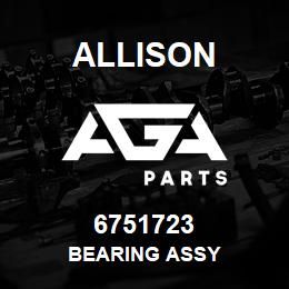 6751723 Allison BEARING ASSY | AGA Parts