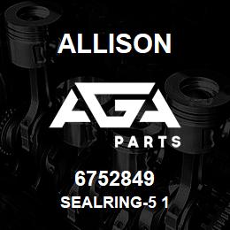 6752849 Allison SEALRING-5 1 | AGA Parts