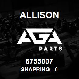 6755007 Allison SNAPRING - 6 | AGA Parts