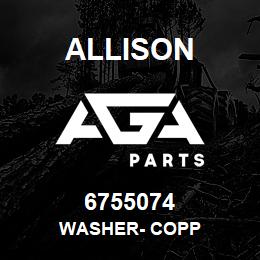 6755074 Allison WASHER- COPP | AGA Parts