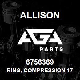 6756369 Allison RING, COMPRESSION 17.125 OD | AGA Parts