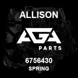 6756430 Allison SPRING | AGA Parts