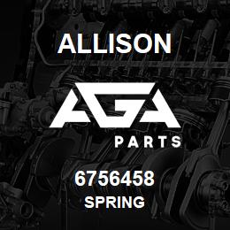 6756458 Allison SPRING | AGA Parts