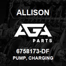 6758173-DF Allison PUMP, CHARGING | AGA Parts